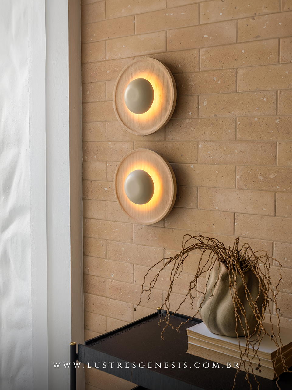 Lumin&aacute;ria Arandela Interna e Externa IP65 Secret Bella Italia